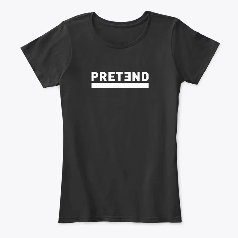 PRETEND Logo Tee and Hoodie